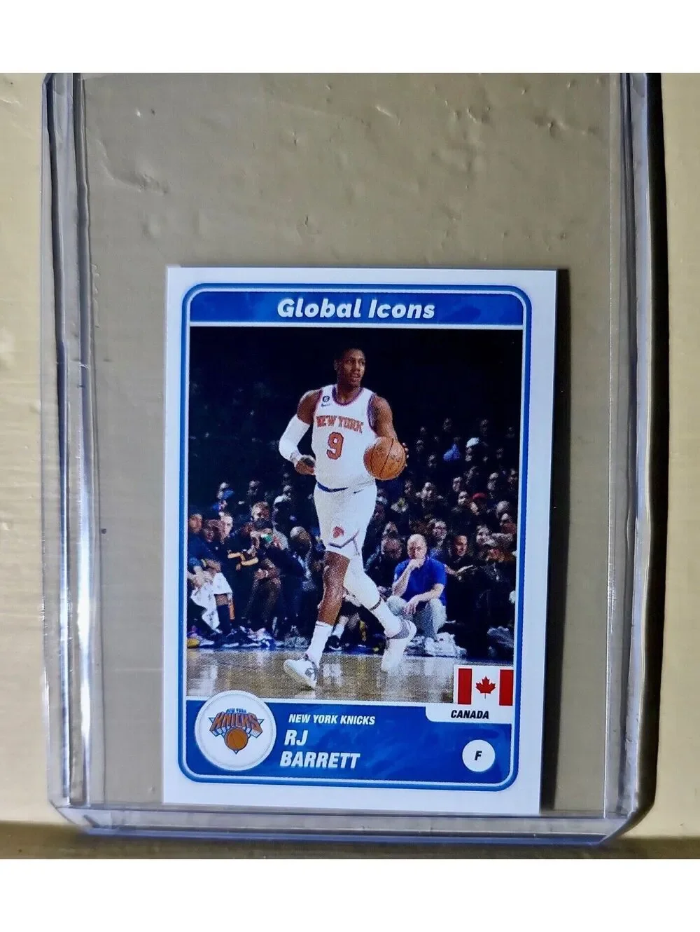 2023-24 RJ Barrett Panini NBA Basketball #63 Global Icons Sticker